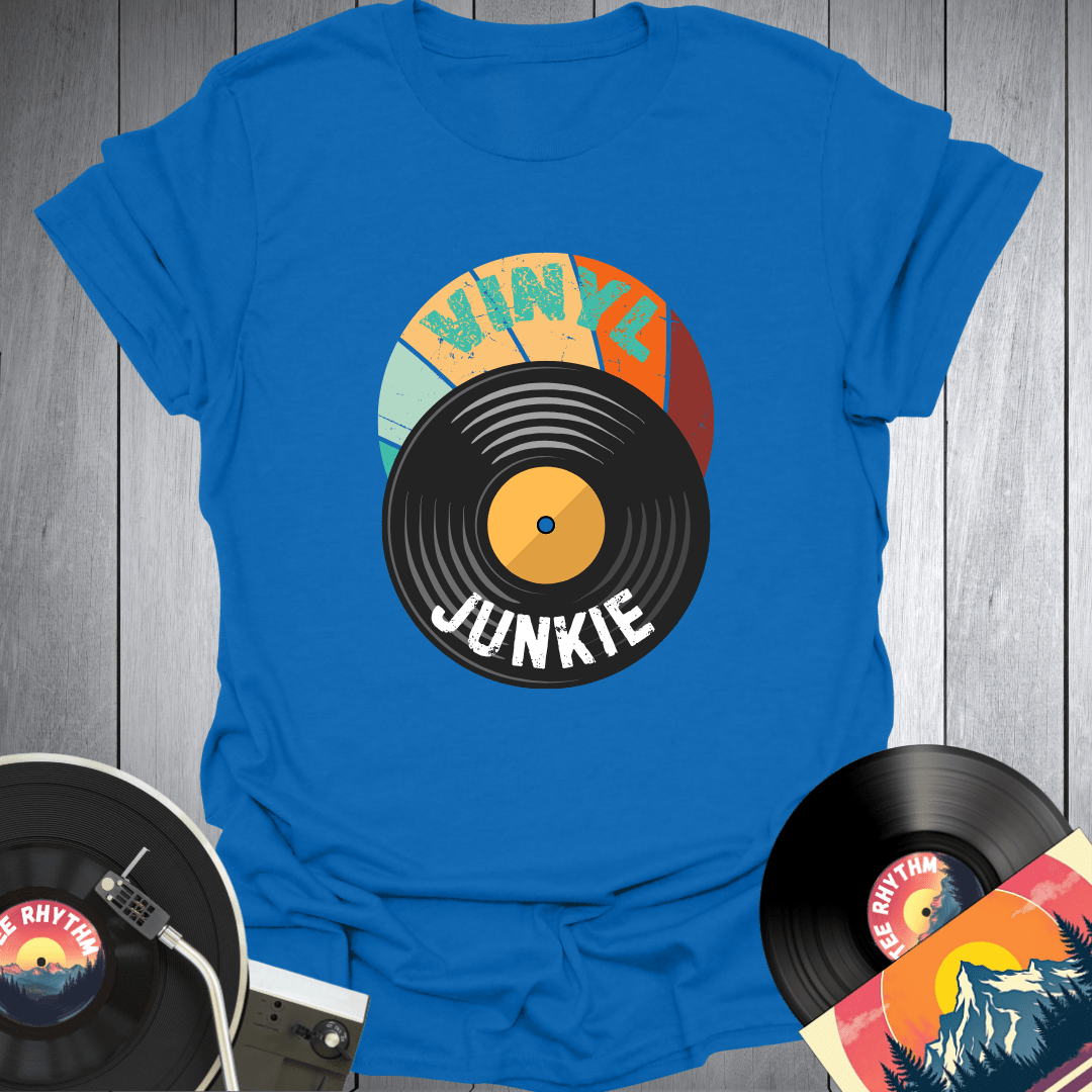 Retro Vinyl Record T-Shirt