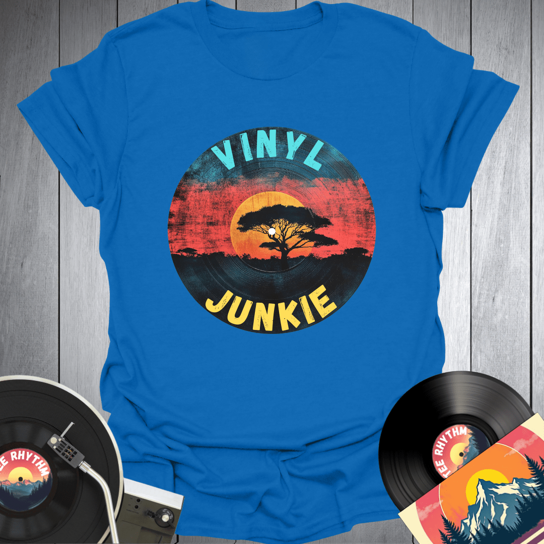 Vinyl Collector Junkie T-Shirt