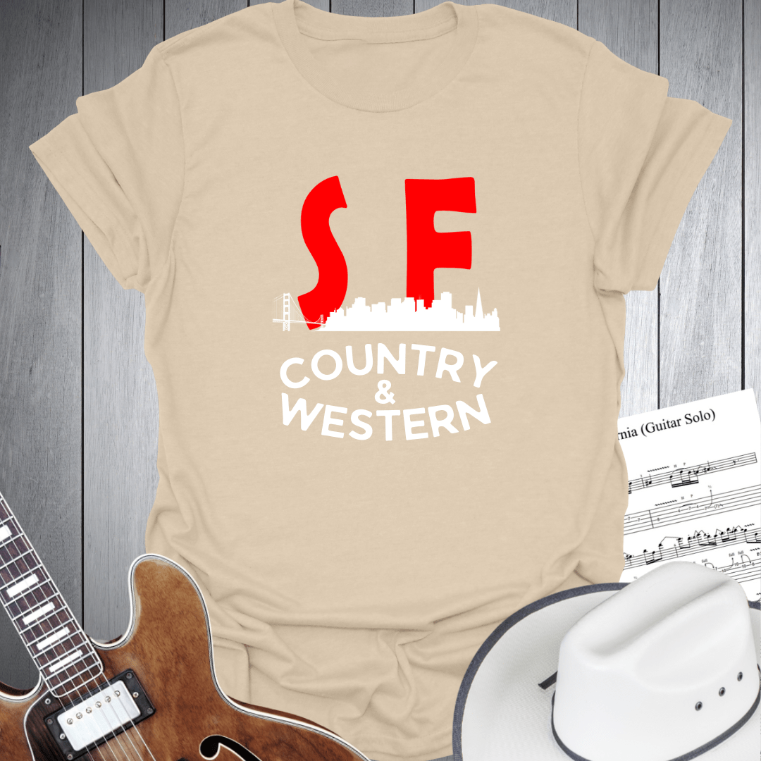 SF Country & Western Scene T-Shirt