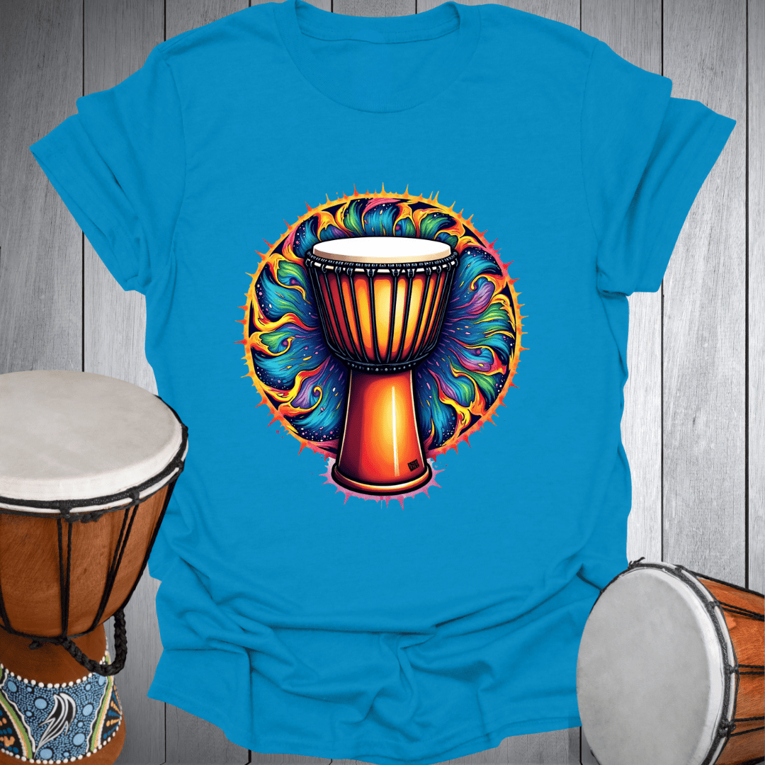 Djembe Drum Mandala T-Shirt