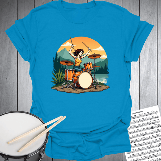 Woman Drummer T-Shirt