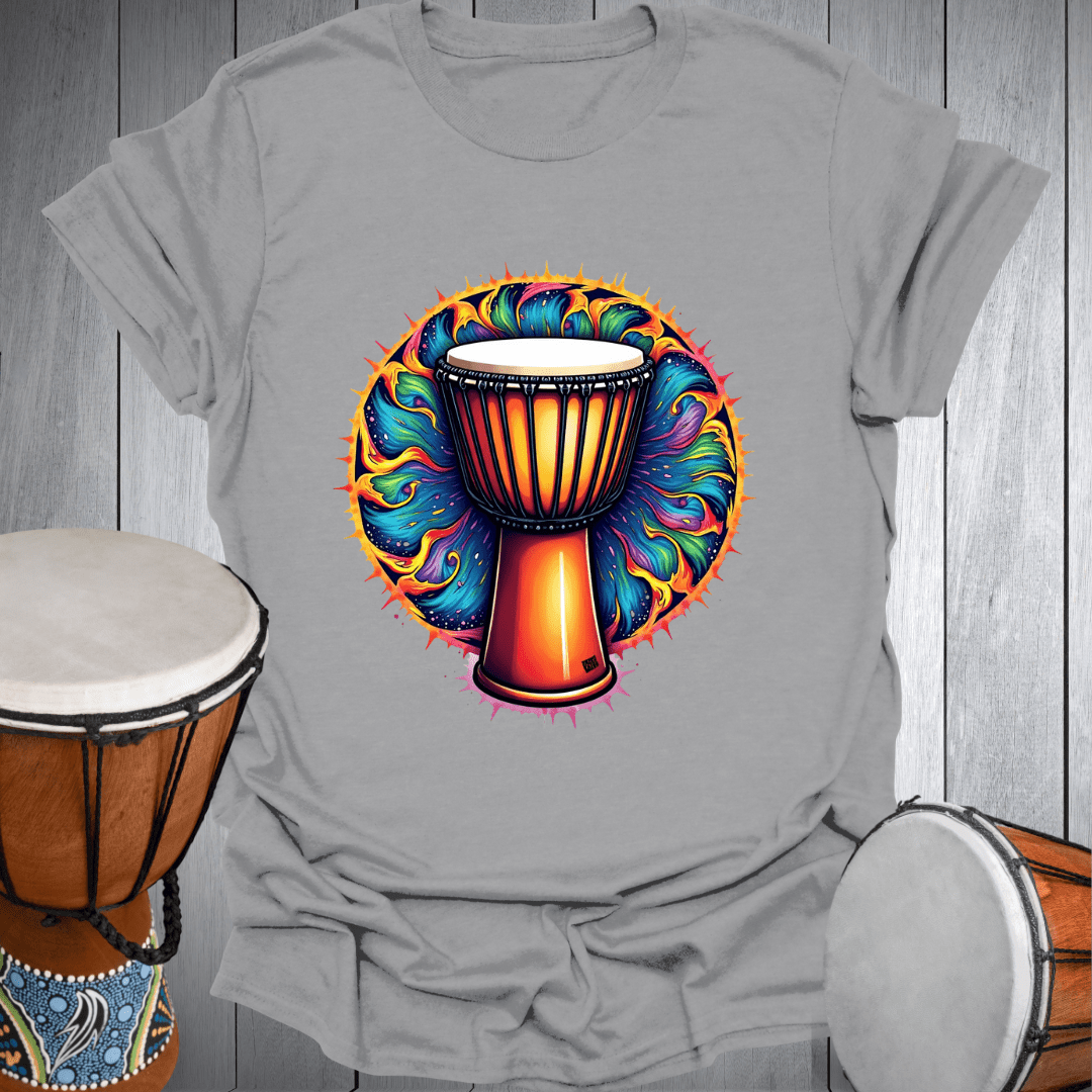 Djembe Drum Mandala T-Shirt