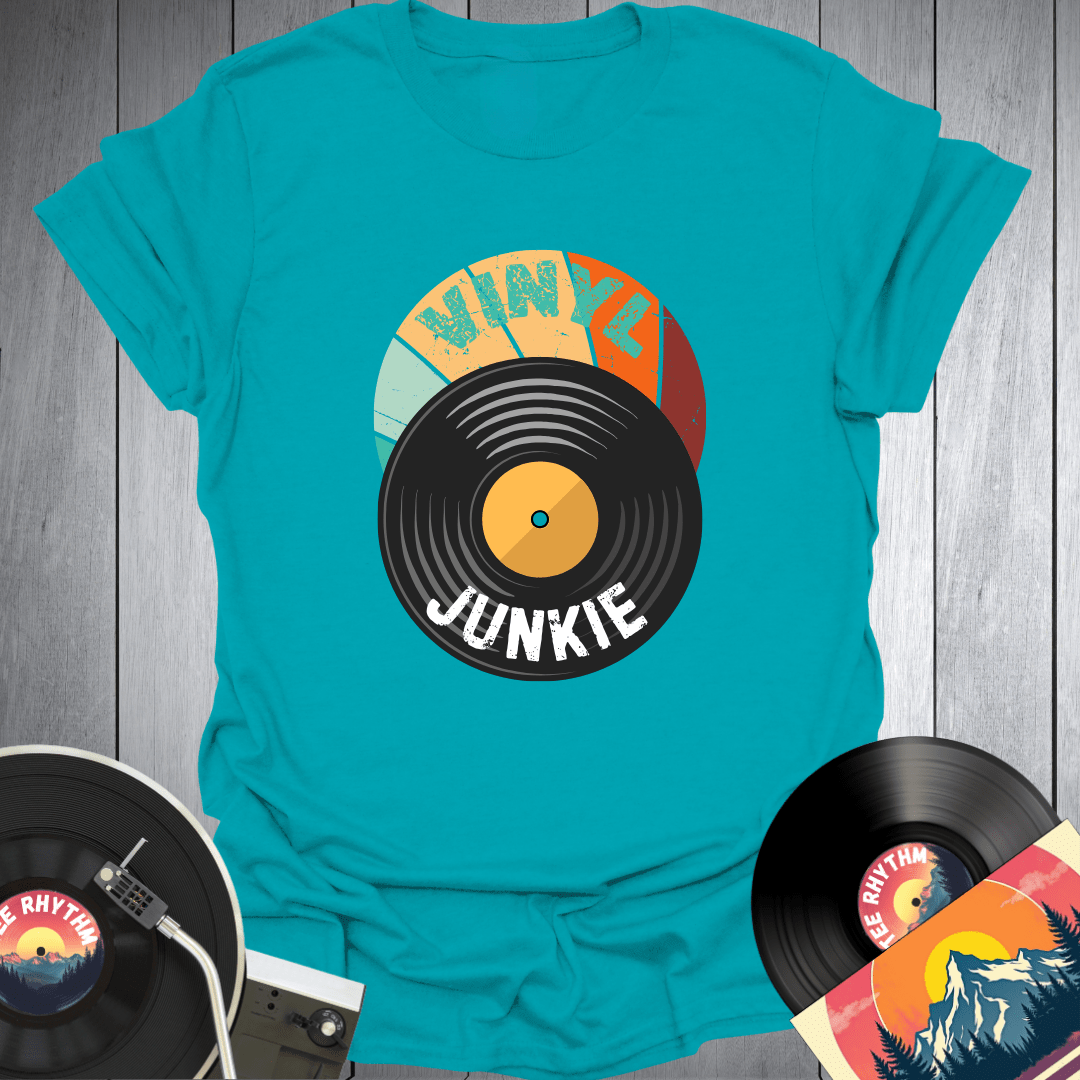 Retro Vinyl Record T-Shirt