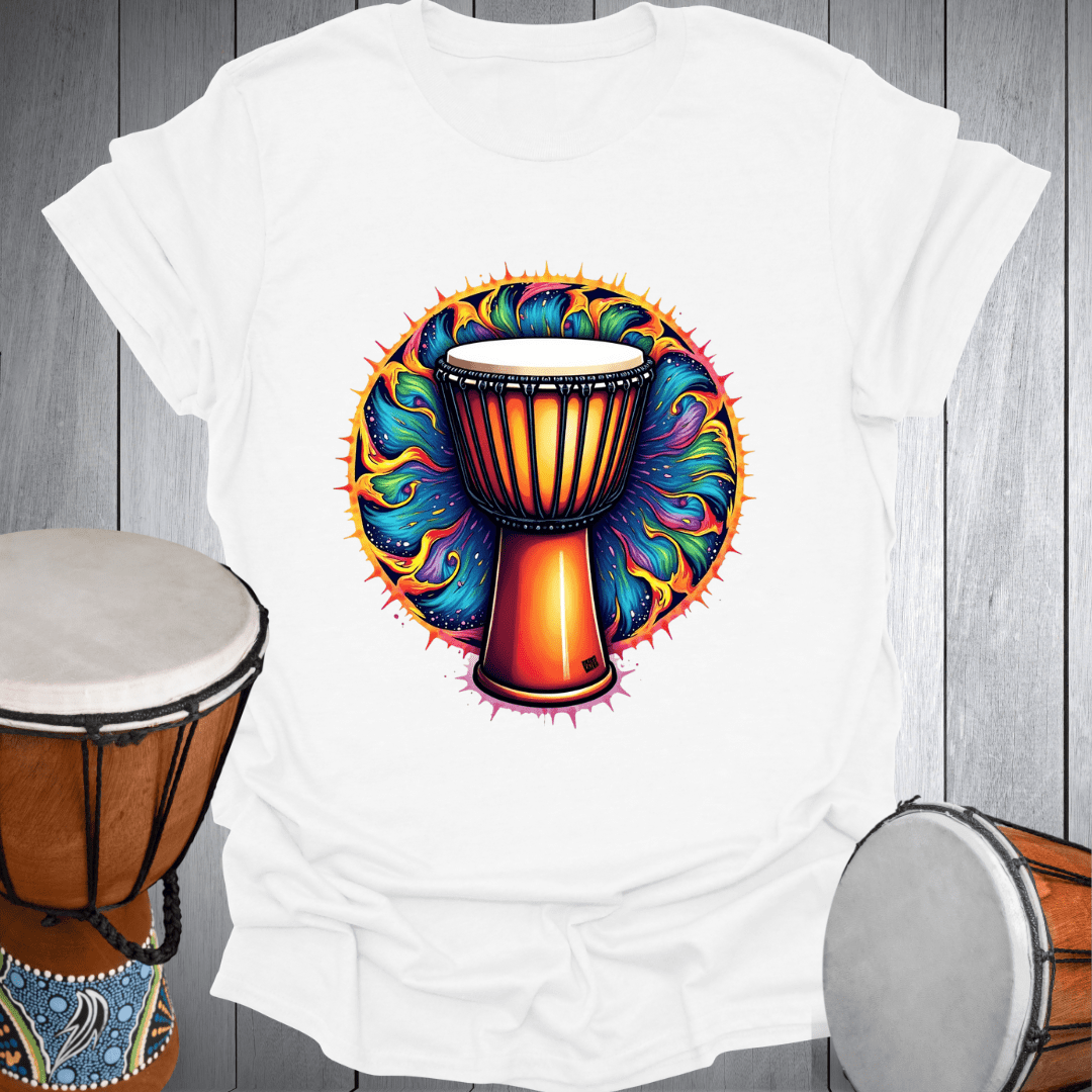 Djembe Drum Mandala T-Shirt